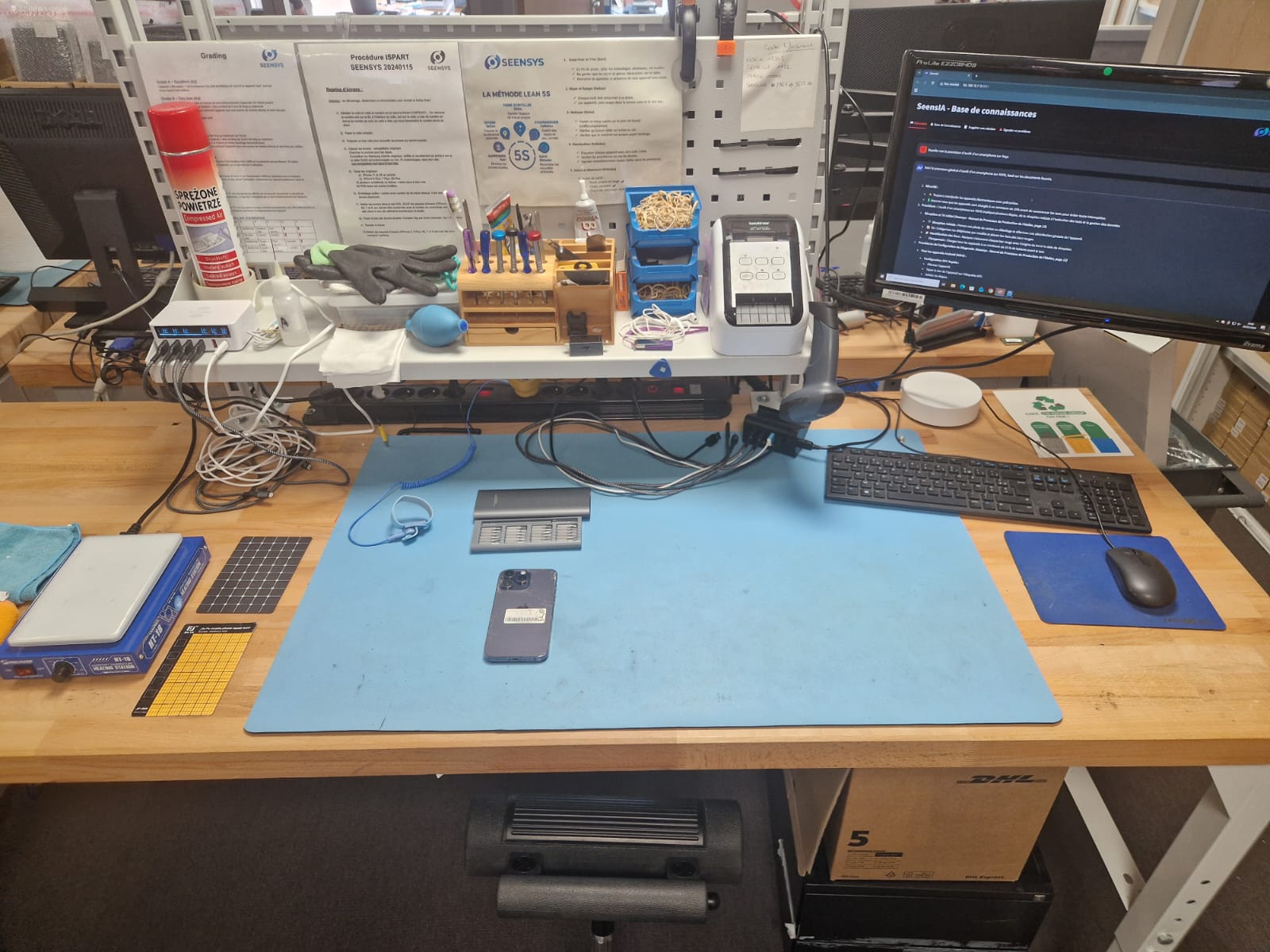 Seensys workstation - audit and repair